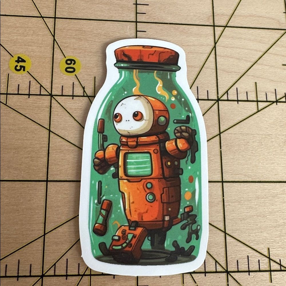 💜13/$13 +Bundle Sticker Sale | Aesthetic Astronaut Waterproof Sticker